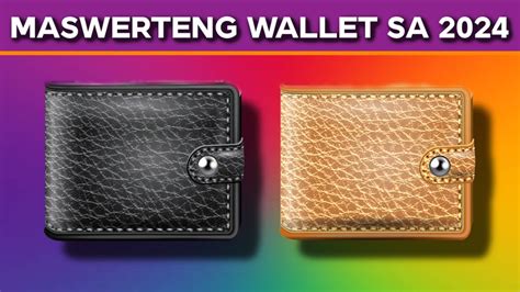 Ganitong Kulay ng Wallet ang Swerte Ngayon 2024 .